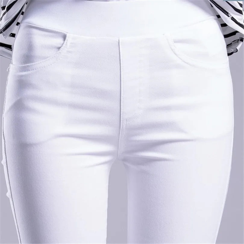 Elastic Skinny Leggings Pencil Pants