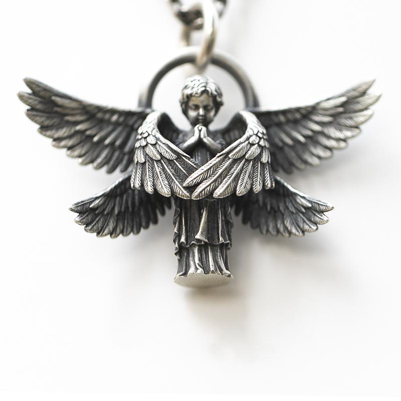 Classic Angel Pendant Necklace