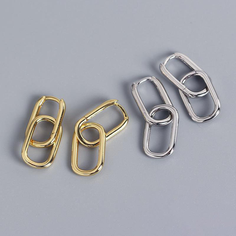 Metal Detachable Earrings