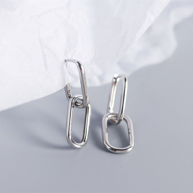 Metal Detachable Earrings