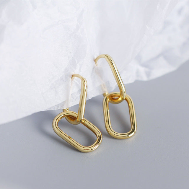 Metal Detachable Earrings