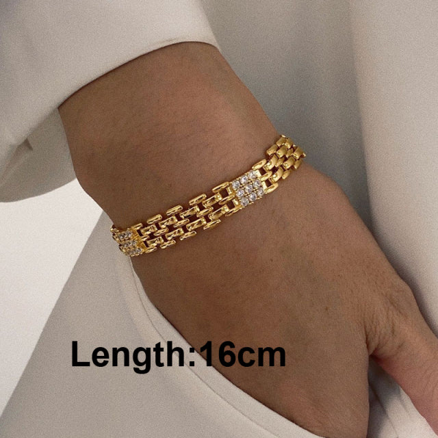 Thick Chain Link Bracelets