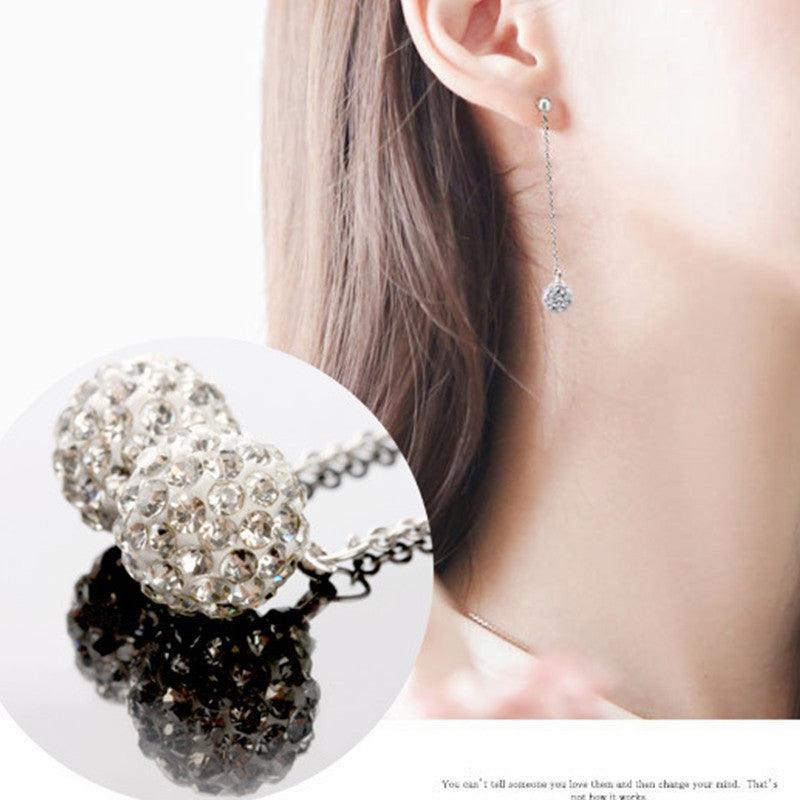 Crystals Drop Earrings - SHANIRE
